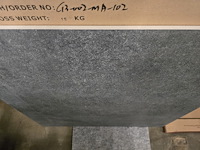 1x keramiek blad grey mat 90x90x1 - afbeelding 2 van  5