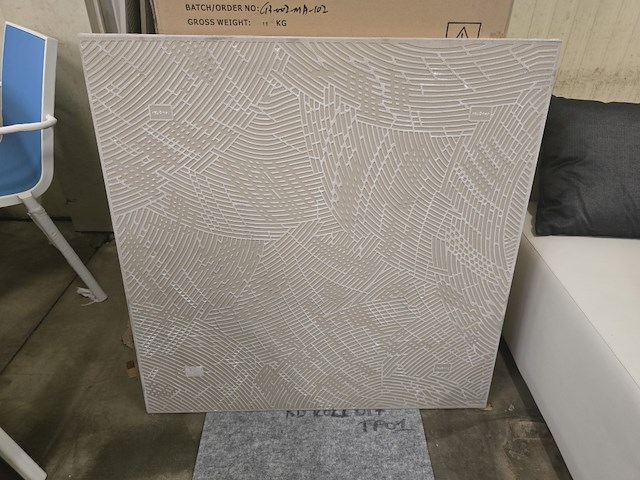 1x keramiek blad grey mat 90x90x1 - afbeelding 5 van  5