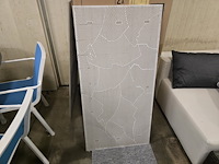 1x keramiek blad white carrara glossy 120x60x1 - afbeelding 5 van  5