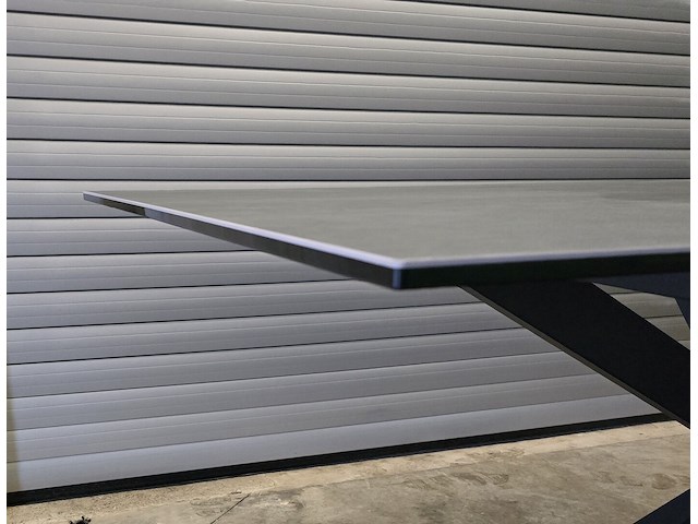 1x keramiek tafel grijs 200x100 - afbeelding 1 van  10