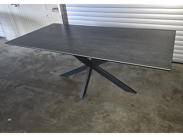 1x keramiek tafel grijs 200x100 - afbeelding 3 van  10
