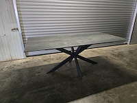1x keramiek tafel grijs 200x100 - afbeelding 6 van  10