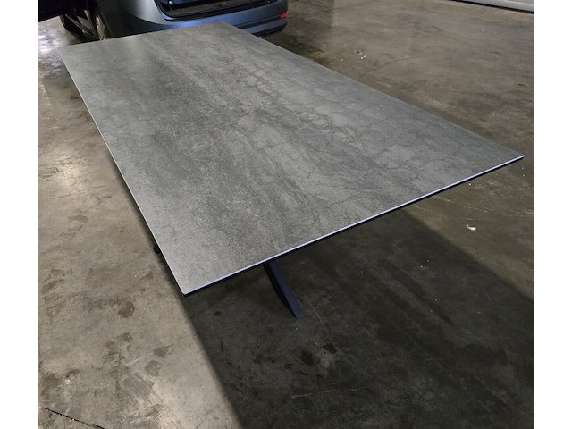 1x keramiek tafel grijs 200x100 - afbeelding 8 van  10