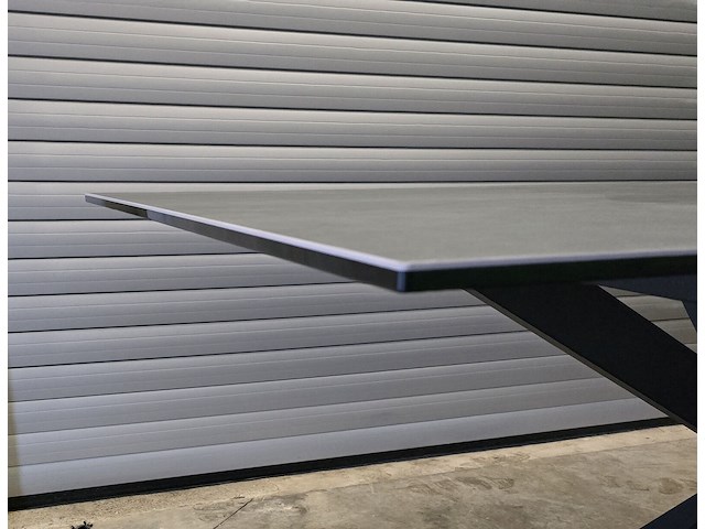 1x keramiek tafel grijs 200x100 - afbeelding 1 van  10
