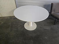 1x keramiek tafel rond wit 120x120 - afbeelding 4 van  10
