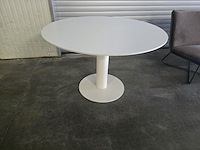 1x keramiek tafel rond wit 120x120 - afbeelding 5 van  10