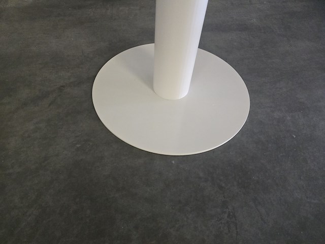 1x keramiek tafel rond wit 120x120 - afbeelding 6 van  10