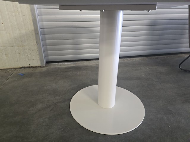 1x keramiek tafel rond wit 120x120 - afbeelding 7 van  10