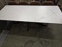 1x keramiek tafel wit 200x100 - afbeelding 7 van  9