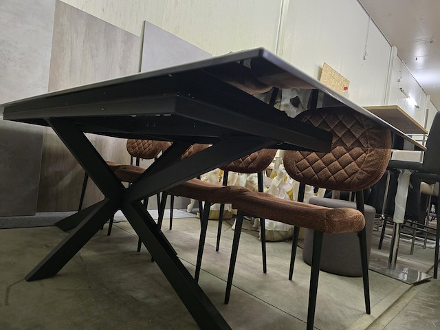 1x keramiek tafel wit 200x100 - afbeelding 9 van  9