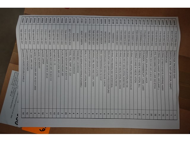 1x kunstoffen bak + partij diverse onderdelen - afbeelding 9 van  26