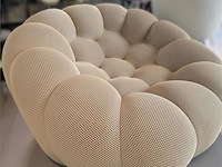 1x lounge zetel beige - afbeelding 2 van  6