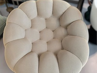 1x lounge zetel beige - afbeelding 3 van  6