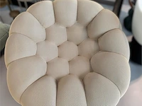 1x lounge zetel beige - afbeelding 3 van  6