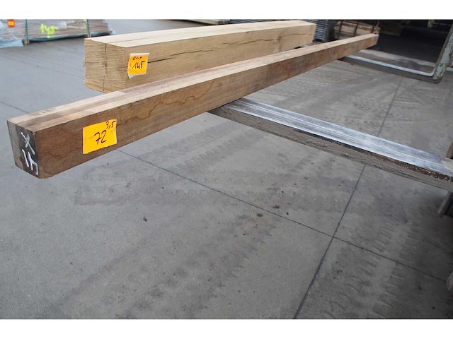 1x mahonie gelamelleerd - afbeelding 2 van  3