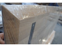 1x massief eiken tafelblad 2m00 - afbeelding 4 van  4