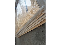 1x massief eiken tafelblad 2m00 - afbeelding 3 van  4