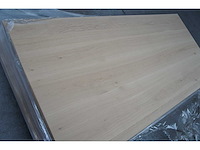 1x massief eiken tafelblad 2m40 - afbeelding 2 van  2