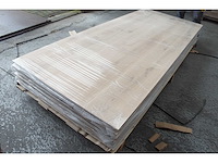 1x massief eiken tafelblad 2m40 - afbeelding 3 van  5
