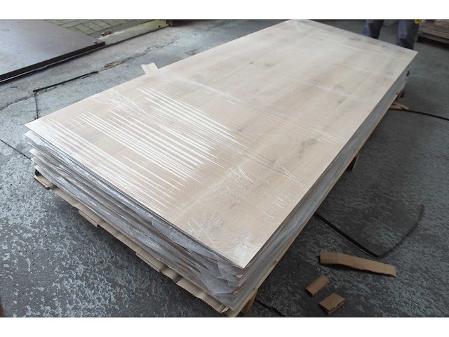 1x massief eiken tafelblad 2m40 - afbeelding 3 van  5