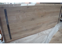 1x massief eiken tafelblad 2m40 - afbeelding 4 van  5