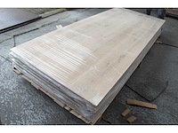 1x massief eiken tafelblad 2m40 - afbeelding 1 van  5