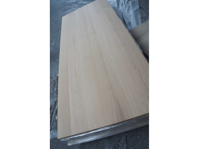 1x massief eiken tafelblad 2m40 - afbeelding 3 van  3