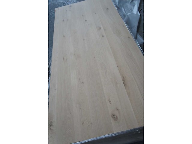 1x massief eiken tafelblad 2m40 - afbeelding 3 van  3