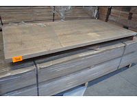 1x massief eiken tafelblad 2m - afbeelding 2 van  2