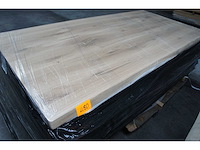 1x massief eiken tafelblad boomstameffect 2m00 - afbeelding 1 van  3