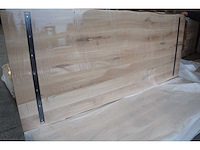 1x massief eiken tafelblad boomstameffect 2m40 - afbeelding 3 van  4