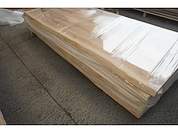 1x massief eiken tafelblad boomstameffect 2m40 - afbeelding 4 van  4