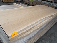 1x massief eiken tafelblad boomstameffect 2m40 - afbeelding 1 van  5