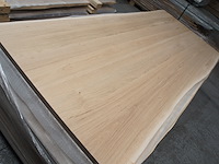 1x massief eiken tafelblad boomstameffect 2m40 - afbeelding 2 van  5