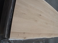1x massief eiken tafelblad boomstameffect 2m40 - afbeelding 3 van  4