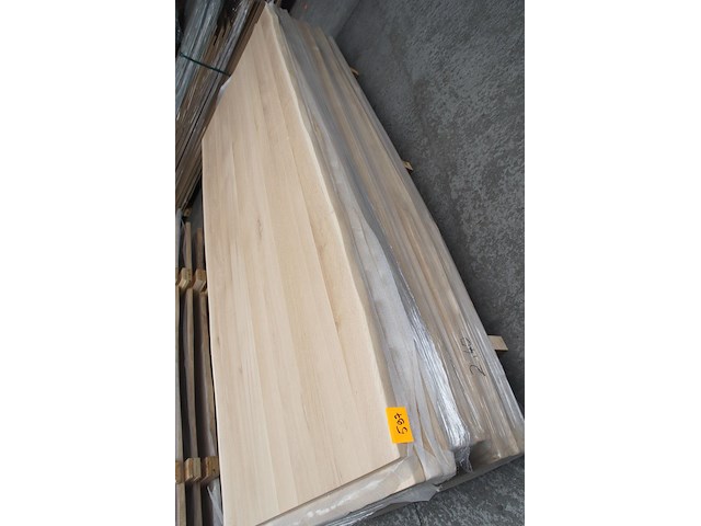 1x massief eiken tafelblad boomstameffect 2m40 - afbeelding 1 van  4