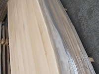 1x massief eiken tafelblad boomstameffect 2m40 - afbeelding 1 van  4