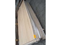 1x massief eiken tafelblad boomstameffect 2m40 - afbeelding 4 van  4