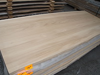 1x massief eiken tafelblad boomstameffect 2m50 - afbeelding 1 van  4