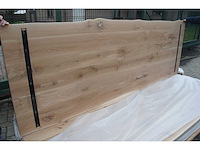 1x massief eiken tafelblad boomstameffect 3m - afbeelding 6 van  6