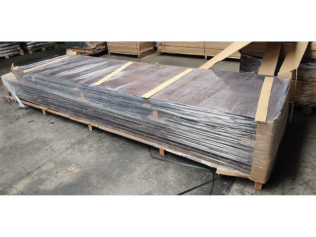 1x massief eiken vergadertafelblad 4m - afbeelding 3 van  4