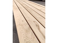 1x massieve buitentafel eik 2m80 - afbeelding 5 van  5