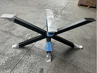 1x metalen onderstel "matrix" groot - afbeelding 1 van  3