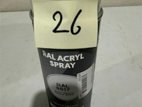 1x motip acryl glanzend chocoladebruin ral8017 400ml (houdbaar tot 2034)