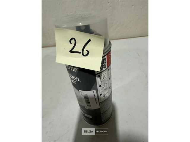 1x motip acryl glanzend chocoladebruin ral8017 400ml (houdbaar tot 2034) - afbeelding 3 van  3