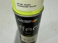 1x motip fluo geel 400ml houdbaar tot 2031 - afbeelding 3 van  3