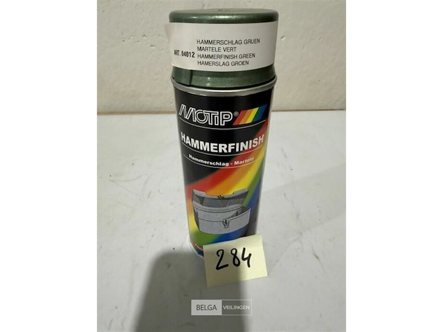 1x motip hammerfinish groen 400ml houdbaar tot 2030 - afbeelding 1 van  3