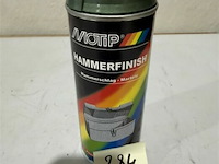 1x motip hammerfinish groen 400ml houdbaar tot 2030 - afbeelding 2 van  3