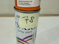 1x motip helder oranje ral2004 400ml (houdbaar tot 2034) - afbeelding 2 van  3