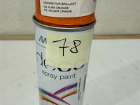 1x motip helder oranje ral2004 400ml (houdbaar tot 2034) - afbeelding 2 van  3